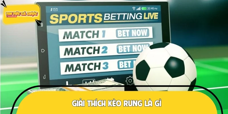 Tìm hiểu ý nghĩa kèo rung là gì trong bóng đá